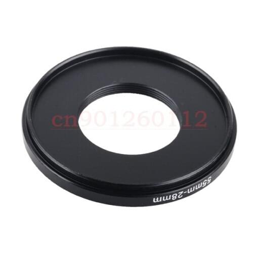 Wholesale 10pcs 55mm to 28mm 55-28 Lens Stepping Step Up Filter Ring Adapter