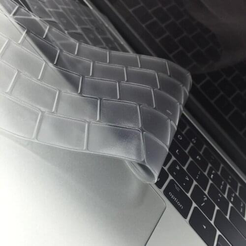 For Apple Macbook pro13/11Air 13/15 Retina12 inch All series silicone Keyboard cover Case transparent clear Protecter film EU/US