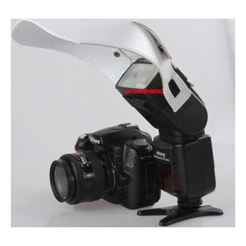 Flash Bounce Reflector diffuser For CANON 600EX-RT 580EX 430EX II NikON DSLR Camera