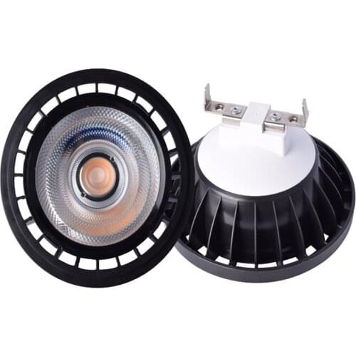 1Pcs AR111 GU10 LED Lamp Bulb Dimmable 15W 20W COB ES111 QR111 LED Spotlight Lighting AC110V 220V/DC12V Warm White Cold White