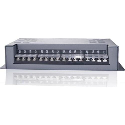 Hight quality Constant voltage dmx decorder 12 channels *3A ,output 432W/864w ,0-100 dimming,DC12-24v input , 3 years warranty