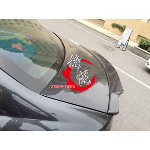 Fit for Mercedes-Benz C180 C200 C260 AMGC63 Renntech C74 carbon fiber rear spoiler rear wing