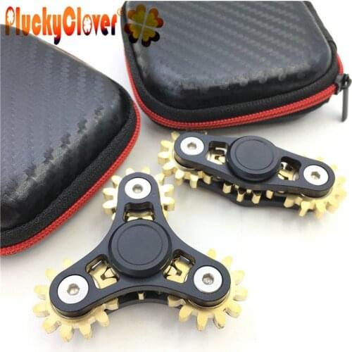 1pc Gear Spinner Fidget Spiner funny Toy Metal EDC Gyro Autism ADHD Anti Stress Hand Spinner Gears Fidget Spinner Fingertip Fing