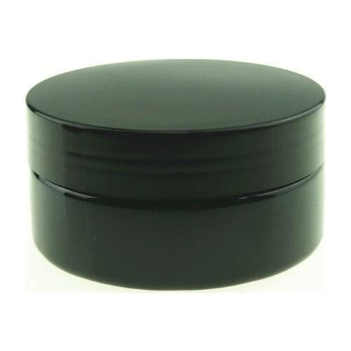 60 100 120ml Cosmetic jars Pot Box Makeup Nail Art Cosmetic Storage Container Round Bottle Black Portable Cream Jar F20171627