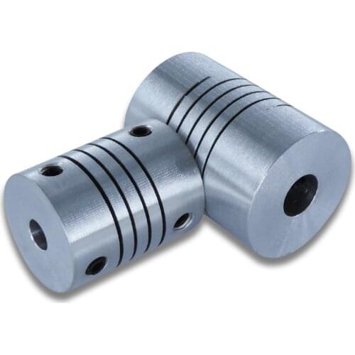 Aluminum Alloy Flexible Motor Shaft Coupling 4/6mm GOOD