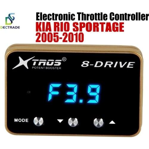 DECTRADE Car Electronic Throttle Controller Racing Accelerator Potent Booster For Kia Rio Sportage 2005-2010 Tuning Parts