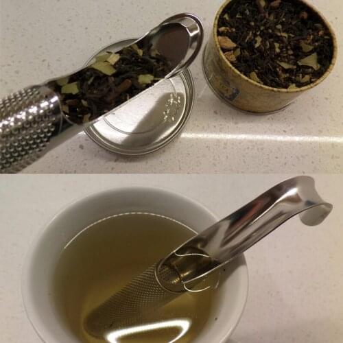 Tea Strainer Amazing Stainless Steel Tea Sticks Infuser Pipe Design Touch Feel Good Tea Tool Kitchen Accessories PC876954