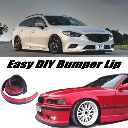 NOVOVISU For Mazda 6 M6 MPS For Mazda6 Atenza Bumper Lip / Front Spoiler Deflector For Car Tuning / Body Kit / Strip Skirt