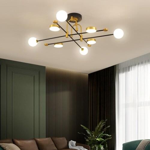 LED Living Room Ceiling Lamp Post-modern And Simple 2021 New Room Main Lighting Light Luxury Atmospheric Bedroom Lamps