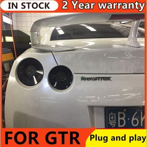 For Car Nissan GT-R Tail Lamp 2009-2017 Led Fog Lights DRL Day Running Light Tuning Car Accessories GTR Tail Lights