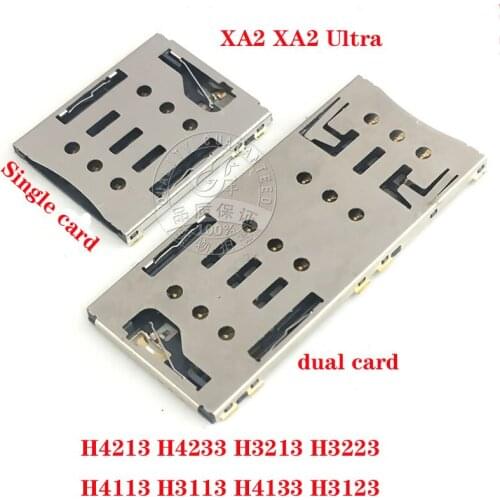For Sony XA2 XA2 Ultra H4213 H4233 H3213 H3223 H4113 H3113 H4133 H3123 deck Sim card slot