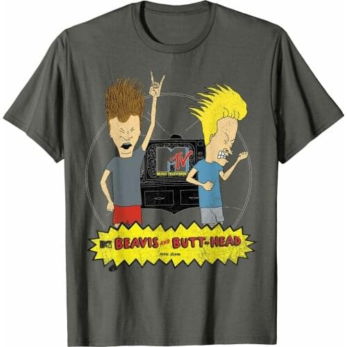 Mtv Beavis And Butthead Television Rock Graphic t Shirt