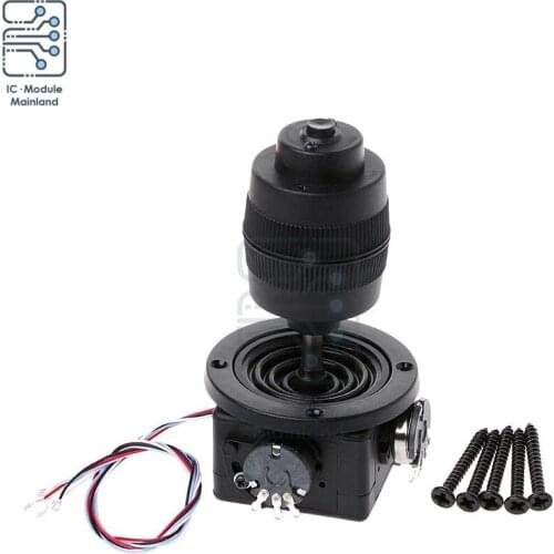 JH-D400X-R4 10K Ω 4D Joystick Module Breakout Joystick Module Game Controller Joystick Control with Cable for Automatic Machine