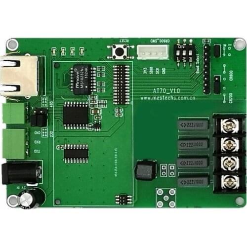 PLC Power Line Carrier Communication Module Testing Baseboard AT70-V1.0