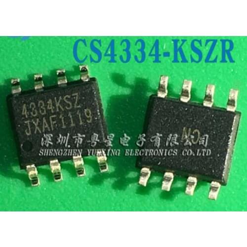 Xinyuan 10pcs/lot CS4334-KSZ SOP8 CS4334 SOP 4334KSZ SMD CS4334KSZ new and original