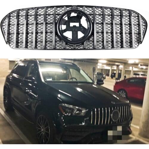 Fit for mercedes new GLE Class W167 2020 GLE Class W167 GT R grille SUV 4 Matic Front racing grille GLE300 GLE350 GLE450