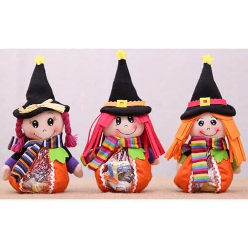 Novelty Halloween Gift Box Candy Bags Doll Bag Christmas Birthday Decor