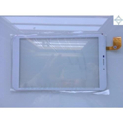 New 8'' inch tablet touch screen panel glass capacitive digitizer ZYD080-57V01 ZYD080-57V01-FLT ZYD080 57V01 with speaker hole