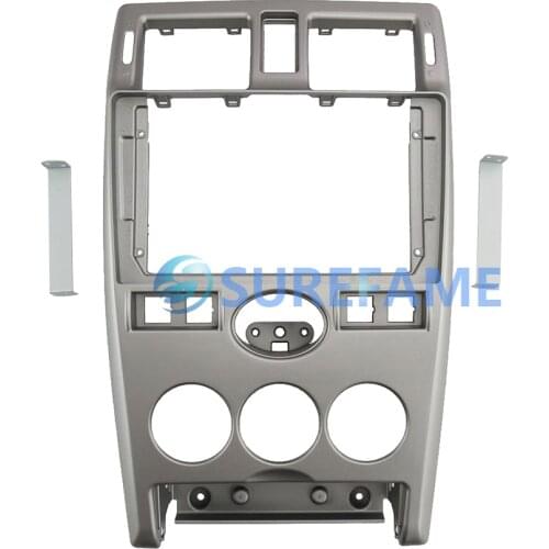 9 inch Car Fascia Radio Panel for Lada Priora 2007-2014 Dash Kit Install Facia Console Bezel Adapter 9inch Trim Plate Cover