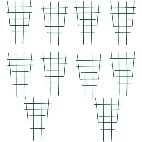 Plant Supporting Trellis Garden Trellises Plants Stander 30.5x18.5x0.5cm Vegetable Plastic Flower Cucumber T-shaped Rack