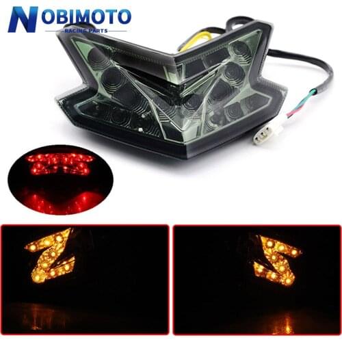 LED Light Rear Tail Light Brake Turn Signals Integrated for KAWASAKI Z125/PRO 2016-2019 Z800 NINJA ZX-6R 2013-2018 17 16 15