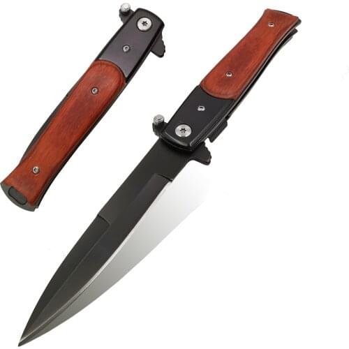 Outdoor Portable Pocket Camping Tactical Folding Knife 5CR15MOV Blade Quick Open Knives Survival knife