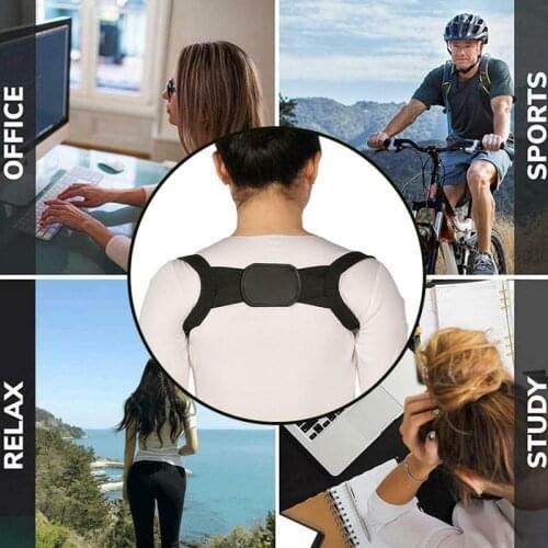 Unisex Invisible Back Shoulder Posture Corrector Orthotic Spine Support Belt XR-Hot