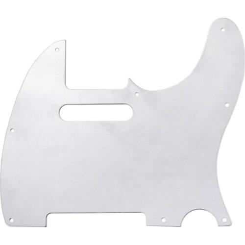 094C 8 Hole Guitar Tele Pickguard Scratch Plate for Fen-der Standard TL Modern Style, 3Ply True Color Accessary