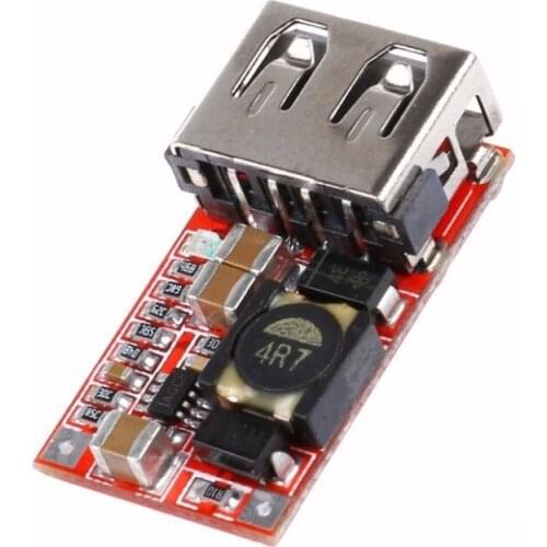 5PCS 6-24V 24V 12V to 5V USB Step Down Module DC-DC Converter Phone Charger Car Power Supply Module Efficiency 97.5% Buck Module