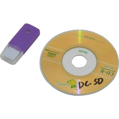 50PCS High qualtiy SD TF adapter Card Reader converter with disc drive Manual for Sega DreamCast DC