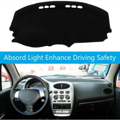 Dashboard Cover Sun Shade Dash Mat Pad Carpet Car Stickers Interior Accessories For Chery QQ A1 QQ3 QQ6 Sweet IQ MVM110 A1 08-11