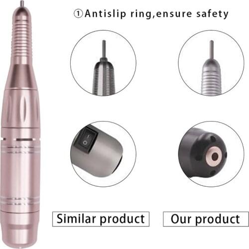 Electric Nail Art Drill Machine Professional Nail Manicure Drill File Equipment Grinding Manicure Kit Pedicure Tool 26000RPM