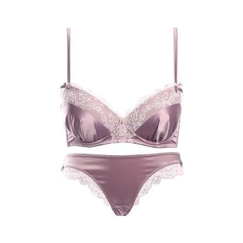 EFIOLY NT19A0235 2019 Bra Set Victorias Masquerade Ms. Sweet Bra Sexy Lace Bra Underwire Bra Girl Autumn Winter Underwear Set