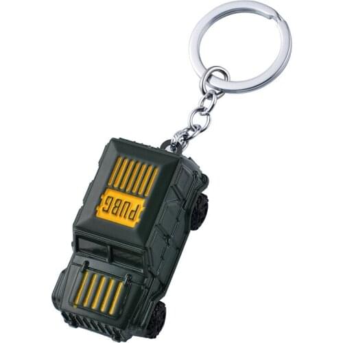 Diecast Alloy Pickup Vehicle Model Keychain Pendant Alloy Small Gift Decoration Souvenir