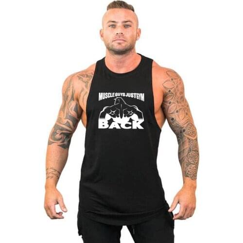 Mens Clothing Brand Gym Tank Top Workout Vest Casual Comfortable Fitness Singlets Bodybuilding Fashion Sleeveless Sports Shirt