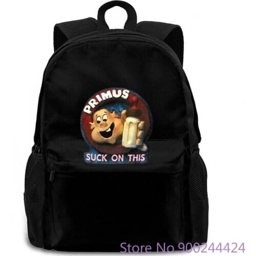 PRIMUS SUCK ON THIS'89 LES CLAYPOOLS FROG BRIGADE FUNK METAL NEW BLACK women men backpack laptop travel school adult