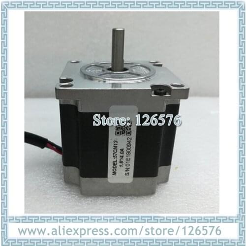 Original Leadshine 2 phase hybrid stepper motor 57CM13 1.3N.m 4A CNC stepping motor with 6.35mm shaft diameter