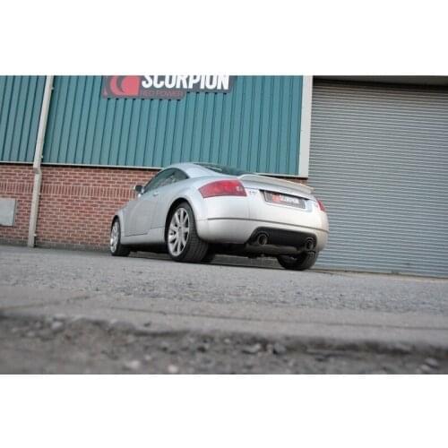 Scorpion Resonated rear catalyst exhaust for the Mk1 Audi TT 225 Audi TT Mk1 210/225Bhp(Forge FMEXMK1TT)