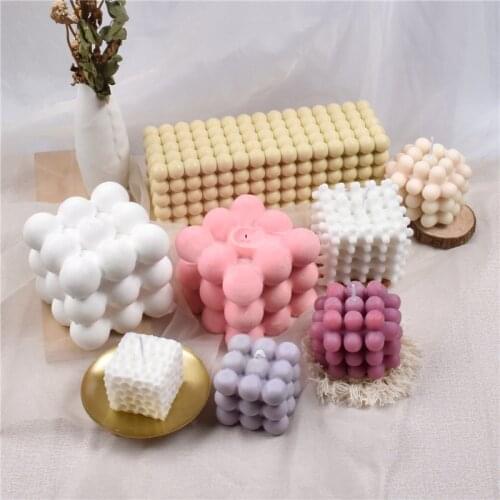 Big Bubble Silicone Mold Large Bubble Mould Making Concrete Jumbo Pyramid Rubik Round Ball Baking Chocolate