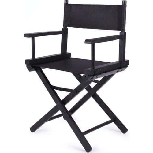 Wooden Foldable Directors Chair Canvas Seat and Back Outdoor Furniture Portable Wood Director Chairs Folding Camping Beach Chair