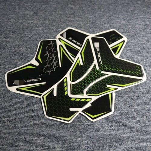 For Kawasaki Ninja 250/300 Ninja250 Ninja300 Motorcycle 3D Reflective Fuel Tank Sticker Cover Pad Motorcycle Decorative Decal
