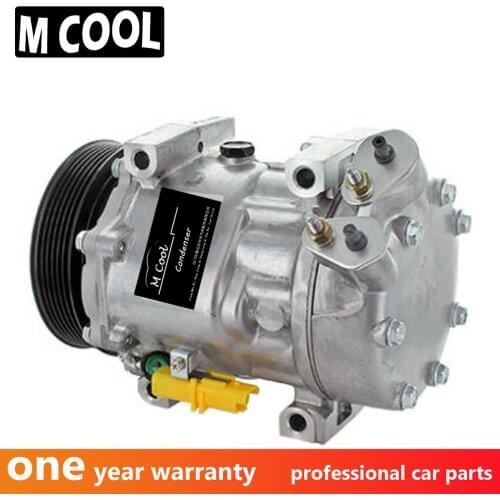 Sanden SD7V16 Air Conditioning Compressor For Fiat Scudo 220P 220L 272 1.6 2.0 8FK351128551 8FK351128051 71792087 9659232180