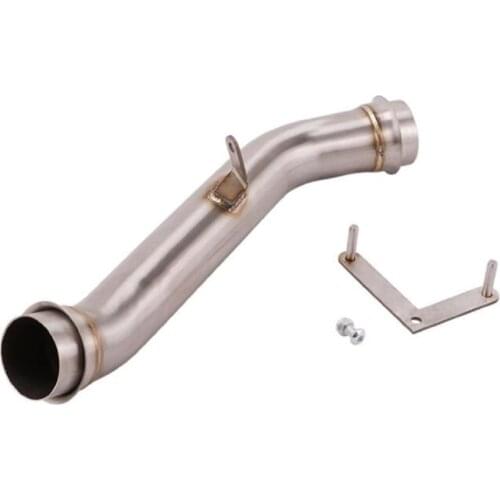For KTM 1290 Super Duke R Superduke R 2014 2015 2016 Motorcycle Pipe Exhaust Muffler Link Pipe Escape Catalyst Delete Decat