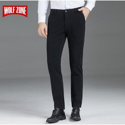 WOLF ZONE Men's Classic Trousers