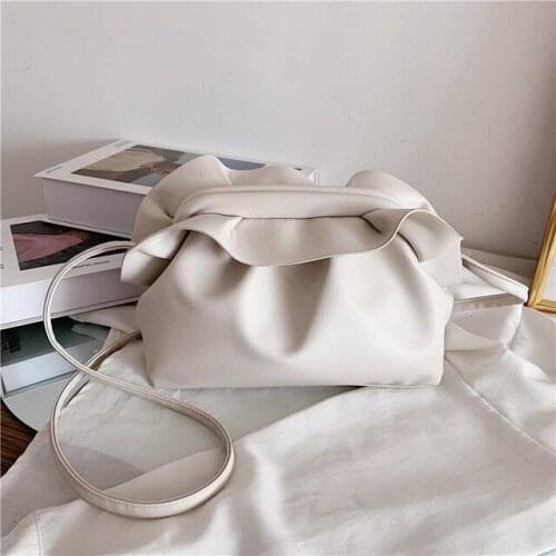 Buckle crossbody bag genuine leather handbags for women female purses and handbags