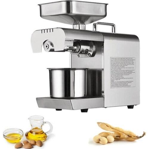 1 Piece 700W Motor Oil Press Machine Stainless Steel Cold-Press Seed Oil Extractor, Oil Expeller, Heat Press Machines For Home