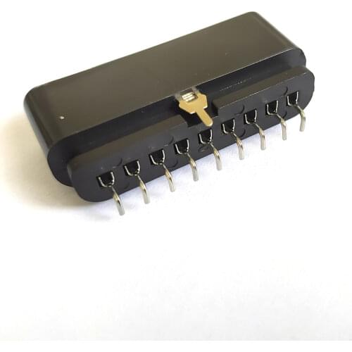 100pcs Replacement 9 Pin 90 degrees Female Connector Game Controller Socket Slot for PS2 Console for playstation 2 Accessory