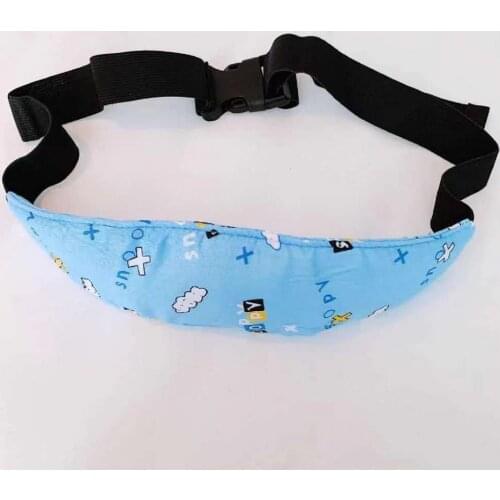 3Pcs Cartoon Carseat Head Straps Neck Relief Adjustable Carseat Head Support Nap Holder Safety Fixed Belt for Toddlers Babies