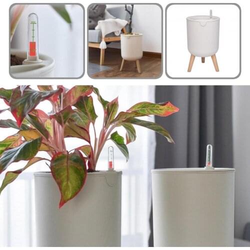 Portable Attractive Exquisite All Match Plant Pot Plastic Flower Planter Durable for Gifts