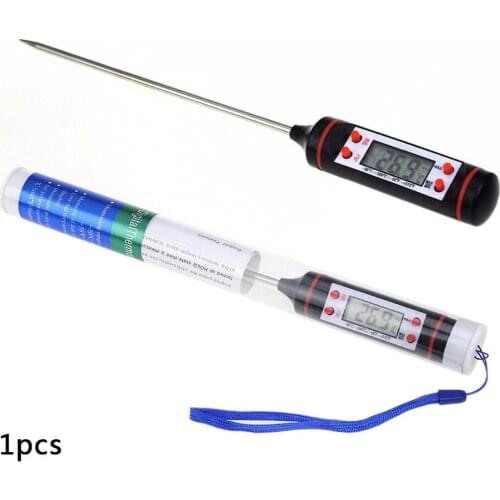 New Digital Meat Thermometer Daily Cooking Food BBQ Necessities Home Kitchen Oil Barbecue Baking Food Temperature Sensor Tool